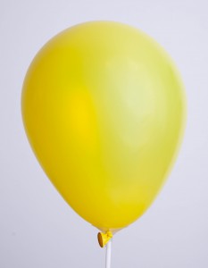 Ballons Jaune Métal 5